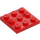 LEGO Red Plate 3 x 3 (11212)