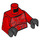 LEGO Red Sith Trooper with Red Armor Minifig Torso (973 / 76382)