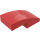 LEGO Red Slope 1 x 2 Curved Inverted (24201)