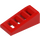 LEGO Red Slope 1 x 2 x 0.7 (18°) with Grille (61409)