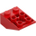 LEGO Red Slope 2 x 3 (25°) Inverted with Connections between Studs (2752 / 3747)