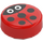 LEGO Red Tile 1 x 1 Round with Ladybird (35380 / 72399)