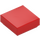 LEGO Red Tile 1 x 1 with Groove (3070 / 30039)