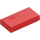 LEGO Red Tile 1 x 2 with Groove (3069 / 30070)