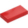 LEGO Red Tile 1 x 2 with Groove (3069 / 30070)