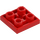 LEGO Red Tile 2 x 2 Inverted (11203)