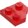 LEGO Red Wedge Plate 2 x 2 Cut Corner (26601)