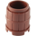 LEGO Reddish Brown Barrel 2 x 2 x 1.7 (2489 / 26170)