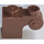 LEGO Reddish Brown Brick 1 x 1 x 2 with Scroll and Open Stud (20310)