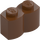 LEGO Reddish Brown Brick 1 x 2 Log (30136)