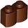 LEGO Reddish Brown Brick 1 x 2 Log (30136)