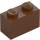 LEGO Reddish Brown Brick 1 x 2 with Bottom Tube (3004 / 93792)