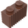 LEGO Reddish Brown Brick 1 x 2 with Grille (2877)