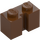 LEGO Reddish Brown Brick 1 x 2 with Groove (4216)