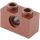 LEGO Reddish Brown Brick 1 x 2 with Hole (3700)
