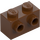 LEGO Reddish Brown Brick 1 x 2 with Studs on One Side (11211)