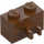 LEGO Reddish Brown Brick 1 x 2 with Vertical Clip with Open &#039;O&#039; Clip (42925 / 95820)