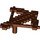 LEGO Reddish Brown Crossbow (65510)