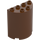 LEGO Reddish Brown Cylinder 2 x 4 x 4 Half (6218 / 20430)