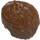 LEGO Reddish Brown Hair Swept Back with Widow&#039;s Peak and Short Sideburns (5036 / 25972)