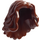 LEGO Reddish Brown Mid-Length Wavy Hair (23187)