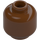 LEGO Reddish Brown Minifigure Head (Safety Stud) (3626 / 88475)