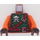 LEGO Reddish Brown Ninjago Torso (973)