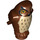 LEGO Reddish Brown Owl with Spotted Chest with Angular Features (92084 / 92648)