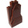 LEGO Reddish Brown Panel 2 x 4 x 6 Rock (33458 / 54782)