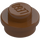 LEGO Reddish Brown Plate 1 x 1 Round (6141 / 30057)