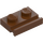 LEGO Reddish Brown Plate 1 x 2 with Door Rail (32028)