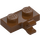 LEGO Reddish Brown Plate 1 x 2 with Horizontal Clip (11476 / 65458)