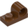 LEGO Reddish Brown Plate 1 x 2 with Pin Hole (11458)