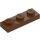 LEGO Reddish Brown Plate 1 x 3 (3623)