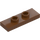 LEGO Reddish Brown Plate 1 x 3 with 2 Studs (34103)