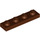 LEGO Reddish Brown Plate 1 x 4 (3710)