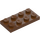 LEGO Reddish Brown Plate 2 x 4 (3020)