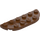 LEGO Reddish Brown Plate 2 x 6 with Rounded Corners (18980)