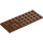 LEGO Reddish Brown Plate 4 x 10 (3030)