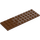 LEGO Reddish Brown Plate 4 x 12 (3029)