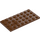 LEGO Reddish Brown Plate 4 x 8 (3035)