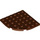 LEGO Reddish Brown Plate 6 x 6 Round Corner (6003)