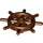 LEGO Reddish Brown Ship Wheel with Slotted Pin (4790)