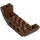 LEGO Reddish Brown Slope 2 x 8 x 2 Curved Inverted Double (11301 / 28919)