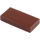 LEGO Reddish Brown Tile 1 x 2 with Groove (3069 / 30070)