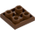 LEGO Reddish Brown Tile 2 x 2 Inverted (11203)