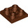 LEGO Reddish Brown Tile 2 x 2 Inverted (11203)