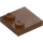 LEGO Reddish Brown Tile 2 x 2 with Studs on Edge (33909)