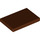 LEGO Reddish Brown Tile 2 x 3 (26603)