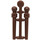 LEGO Reddish Brown Wands on Sprue (36752)